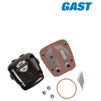 GAST Sound Shield Kit: 1/4 in Inlet Size, 4.4 cfm, 8.68 in Overall Ht, 100 micron Filter Rating (MPN SSP-86R1-02)