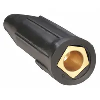 APPROVED VENDOR Welding Cable Connector: 1/0 AWG to 3/0 AWG, Single Ball-Point, Female