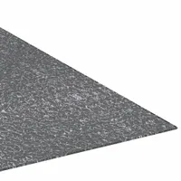 Entrance Mat: Spaghetti Loop, Indoor/Outdoor, Heavy, 4 ft x 6 ft, 11/20 in Thick, Vinyl, Gray (MPN 26477)