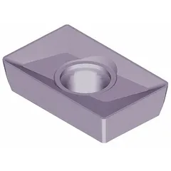 This parallelogram indexable milling insert is used for face and shoulder milling operations on steel, stainless steel, and cast iron. Its four cutting edges enable efficient material removal in general machining applications.