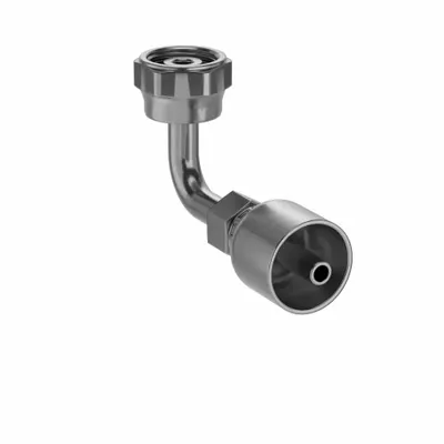 PARKER 11C43-10-4 Hydraulic Crimp Fitting - Parker Crimp Hydraulic Hose Fittings with Metric Connection