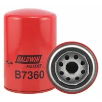 BALDWIN FILTERS Oil Filter: M24-1.50 Thread Size, 5 11/16 in Overall Ht, 3 11/16 in Outside Dia, Oil (MPN B7360)
