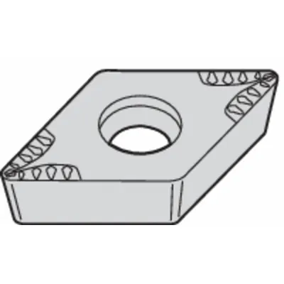 WIDIA Diamond Turning Insert: DCMT432MU - Diamond Indexable Turning Inserts
