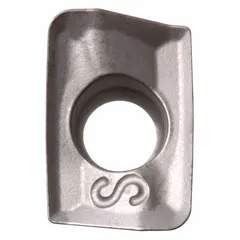 This KYOCERA parallelogram indexable milling insert is designed for milling operations requiring a parallelogram shape. It provides precise cutting edges for profiling, slotting, and finishing in industrial machining applications.