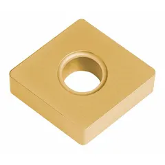 This diamond indexable turning insert is designed for precision machining of non-ferrous materials such as aluminum alloys, copper, and plastics. It is suitable for turning, boring, and facing operations, delivering high surface finish and extended tool life in general machining applications.