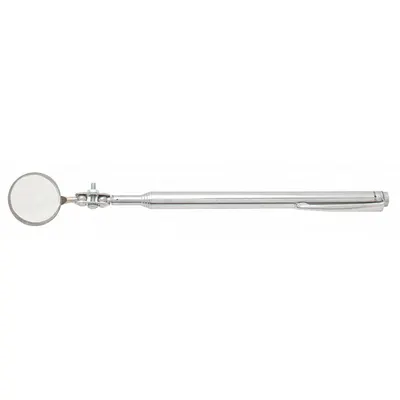 PROTO Inspection Mirror: 7/8 in Dia Mirror Size, Mirr. Mat. Steel - Standard Inspection Mirrors