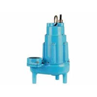 LITTLE GIANT Effluent Pump: 2 hp, 230V AC, Single Phase, 110 ft Max. Head, 3/4 in Max. Dia. Solids (MPN 520200)