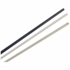 SEELYE PVC Type 1 welding rods are round thermoplastic rods, 1/8 in diameter and 48 in length, clear in color. Each 1 lb pack contains 39 rods. These rods are used for joining and repairing PVC Type 1 components such as tanks, ducts, and fittings in chemical processing, water treatment, and industrial piping systems.