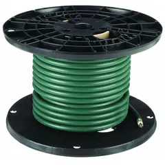 This CHAINFLEX CF6 control cable features 12 conductors of 20 AWG copper wire with black and white number coding, including a ground conductor. The PVC jacket provides heat resistance, and the cable is rated for 600 V. It meets cRUus standards and is designed for continuous flexing in automated machinery, robotics, and cable carrier (e-chain) applications.