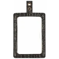 Badge Holder: Pouch, Horizontal/Vertical, 2 3/4 in Badge Pouch Wd, 4 in Badge Pouch Ht, Vinyl, 2 PK (MPN 038944)
