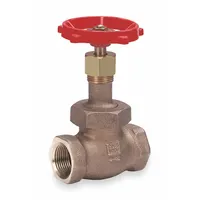 MILWAUKEE VALVE Globe Valve: For Gas/Oil/Steam/Water Media, Bronze, Z-Body, 1/4 in Pipe Size, Female (MPN 570-1/4")