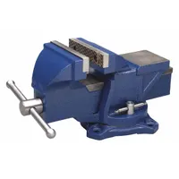 WILTON Combination Vise: Std Duty, Enclosed, 4 in Jaw Face Wd, 3 in Max Jaw Opening, Serrated (MPN 11104)