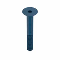 Socket Flat Head Screw: M4x0.70 Thread Size, 30 mm Lg, Flat, Blue Phosphate, Alloy Steel, 25 PK (MPN UST184015)