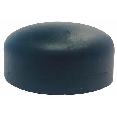 OEM Butt-Weld High-Pressure Pipe Cap, Carbon Steel, 8 in Pipe Size, 4 in Length - Butt-Weld High-Pressure Pipe Fittings