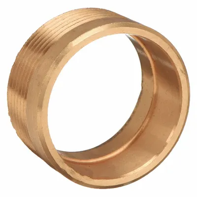 NIBCO 802C 11/2 Bronze Cup x MNPT Adapter, 1 1/2 in CTS x 1 1/2 in Pipe - Drain, Waste & Vent Wrot Copper & Bronze Tube Fittings