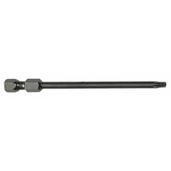 This 5-pack of APEX Torx security bits features a TR15 size with a Security Torx® head and hex drive. Designed for use with impact drivers and power tools, the bits are made from S2 steel. Suitable for driving tamper-resistant fasteners in assembly and maintenance applications.