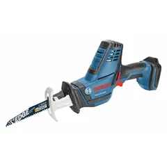 This cordless reciprocating saw features a straight design with a 13/16 in stroke length and delivers up to 3,050 strokes per minute. It is suitable for cutting wood, metal, and plastic in demolition, plumbing, and construction applications. Tool only, requires 18V battery and charger.