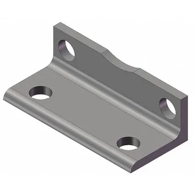 SMC CS1-L16 Foot Mounting Bracket for 160 mm Bore Cylinders - Foot Mounting Hardware