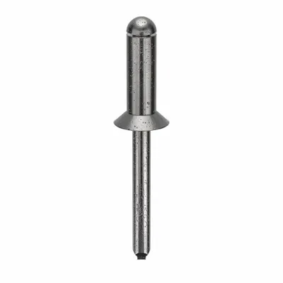 OEM Flush-Mount Blind Rivet, 0.25 in dia, 2 in L, Structural, 100 PK - Flush-Mount Blind Rivets