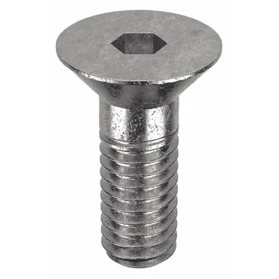 FOREVERBOLT Socket Flat Head Screw: 5/16"-18 Thread Size, 3/4 in Lg, Flat, NL-19, Stainless Steel - Flat Head Socket Cap Screws