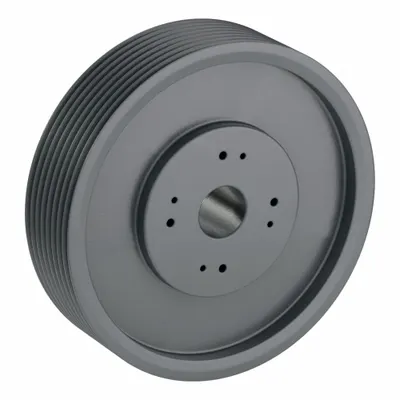 OEM V-Belt Pulley: 8V3550 - Bushed-Bore Cast-Iron Wedge V-Belt Pulleys
