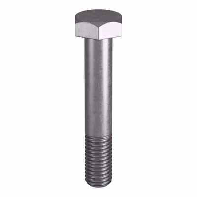 USA INDUSTRIALS Heavy Hex Bolt: Stainless Steel, Grade B8, Plain, 5/8"-11 Thread Size, 3 3/4 in lg - Grade B8 Heavy Hex Bolts