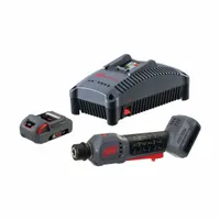 Composite cordless tire buffer kit with an overall length of 10 19/32 in. Operates up to 25% quieter with 50% less vibration than competitive air tools. Includes battery charger. Used for preparing tire surfaces for repair or retreading