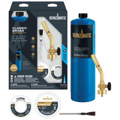 BERNZOMATIC PK1001 Precision Hand Torch, Fixed Tip, Adjustable Flame, Propane - Precision Hand Torches