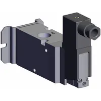 Solenoid Air Control Valve: Three-Way / Two-Position, Single Solenoid, Female 3/8 BSPT, 24V DC (MPN VP542-5DZ1-03A-F)