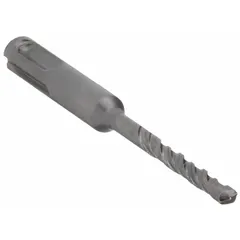 SDS-Plus drill bit for concrete and masonry. 7/32 in diameter with 6 in overall length and 4 in maximum drilling depth. Suitable for anchor hole installation and general construction fastening tasks when used with rotary hammer drills.