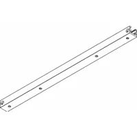 Aluminum hold open track for LCN Series 6030 door closers. Allows a door to remain in an open position until manually released. Used in commercial facilities to maintain door access for traffic or ventilation