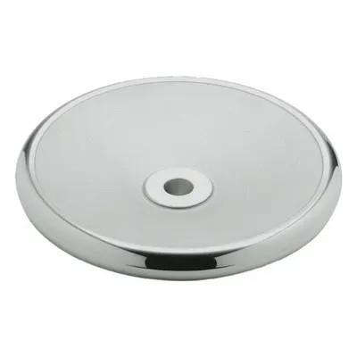 JW WINCO Solid Hand Wheel: Solid, Aluminum, 18 mm Bore, 200 mm Dia - Solid Hand Wheels
