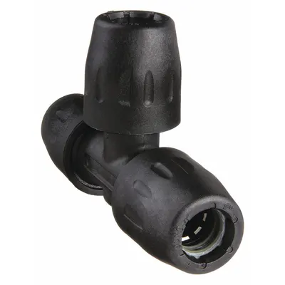 TRANSAIR Polyamide Push-Fit Tee Fitting - Polyamide Tube Fittings for Compressed Air Systems