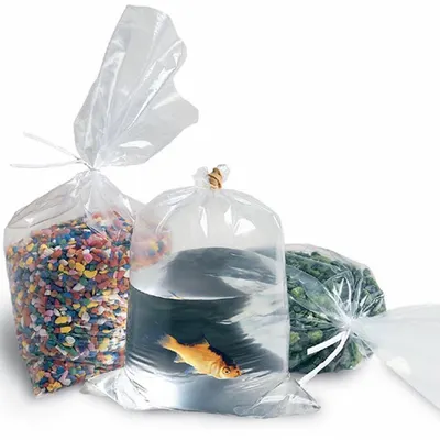 OEM Light-Duty Open-Ended Bag, Clear LDPE, 1.8 mil, 1000-Pack - Light-Duty Open-Ended Bags