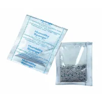 Tyvek desiccant bag, 3 in width, 3 in length, with 3/8 oz desiccant. Protects a 476 cu in area. Supplied in a bag of 40. Used for moisture absorption in enclosed spaces such as packaging, storage containers, and equipment cases
