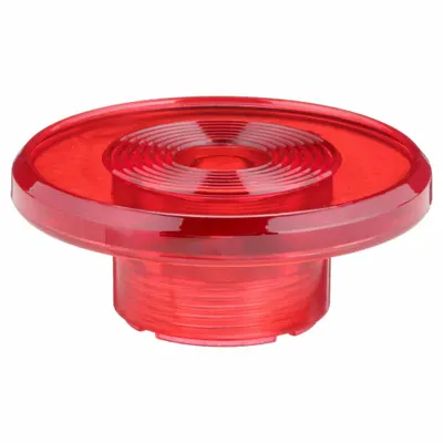 Dayton Mushroom Head: 30 mm Panel Size, Illuminated, Non-Metallic - Heads for Push Buttons