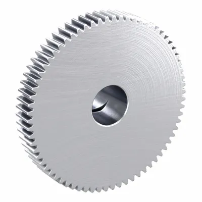 KHK GEARS SUSF0.5-70 Metric Spur Gear with Locking Hub - Metric Spur Gears with Locking Hub