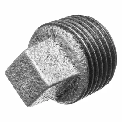 USA INDUSTRIALS Low-Pressure Threaded Pipe Plug - Low-Pressure Threaded Pipe Fittings with Thread Sealant