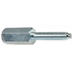 This replacement forcing screw is designed for use in clamping and pulling applications where a secure grip on workpieces is required. It is a direct replacement part for compatible WESTWARD models. Typical uses include maintenance and repair tasks in industrial settings.