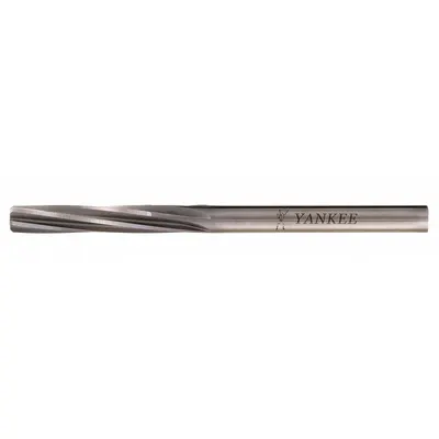YANKEE Chucking Reamer: For 3/16 in Pin, 0.187 in Dia, Straight Flute - Straight-Flute Dowel Pin Reamers