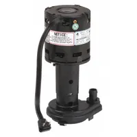 Water pump for ICE-O-MATIC ice machines. Circulates water over the evaporator plate to facilitate ice formation. Used as a replacement part in commercial ice machines