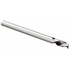 This uncoated carbide square end mill is designed for fast cutting of aluminum and non-ferrous materials. With a 1/2" mill diameter, 1-1/4" length of cut, 3-1/2" overall length, and 2 flutes, it provides efficient chip evacuation and surface finish in milling applications.