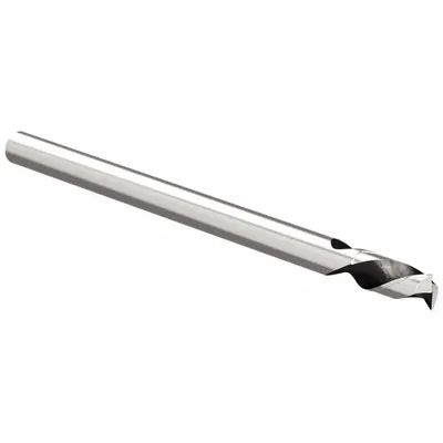 WIDIA HANITA Square End Mill: Carbide, 2 Flute, 1/2" Mill Dia, 1-1/4" LOC - Fast-Cutting Carbide Square End Mills for Aluminum
