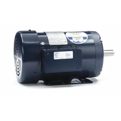 LEESON General Purpose Motor: Rigid Base Mount, Totally Enclosed Fan Cooled, 2 hp - Rigid Base 3-Phase General Purpose AC Motors