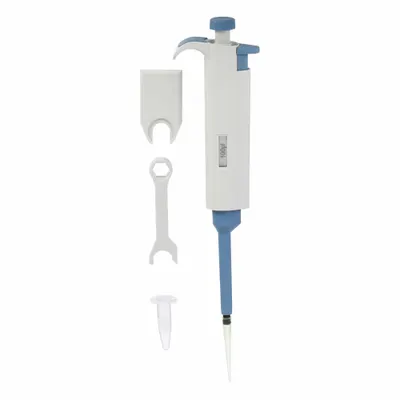 DLAB Single-Channel Pipettor: 1 Channels, 100 ul Capacity - Max, Manual Fixed Volume - Single Channel Pipetters