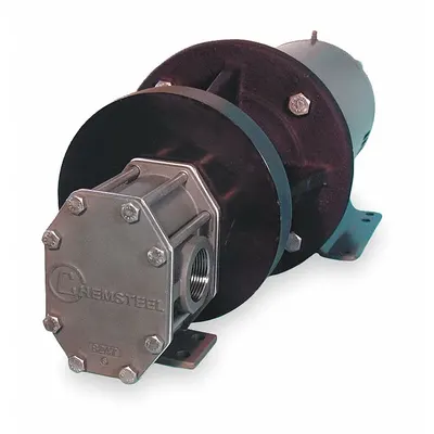 OBERDORFER Direct-Drive Rotary Gear Pump, 316 SS, 1-1/2" FNPT, 230/460V AC - Direct-Drive Rotary Gear Pumps