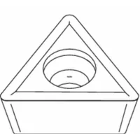 WIDIA Triangle Turning Insert: TCMT2151, TCMT110204 (MPN 2028587)