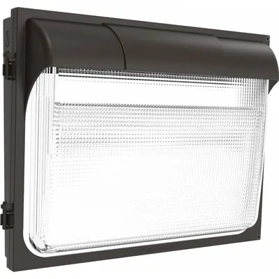 LITHONIA LIGHTING Wall Pack: LED, 13,200 lm, 4000K, 120 to 277V AC, 108 W, Type III - LED Full-Size Wall Packs