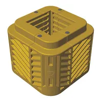 A-SAFE Column Protector: 12 in, 12 in, 12 in, Square, 12 in Compatible Column Dia, 24 in Overall Ht (MPN A-01-14-0043)