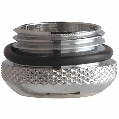 CHICAGO FAUCETS Flow Restrictor: 8 gpm Flow Rate, Laminar Flow Outlet, Brass, Chrome Finish - Faucet Aerators & Outlets
